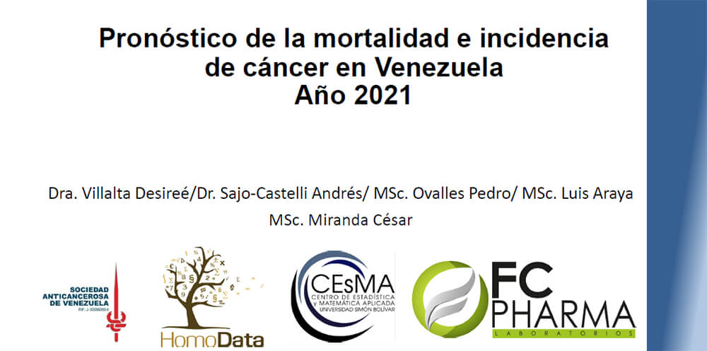 Pronósticos de la mortalidad e incidencia de cáncer en Venezuela, año 2021